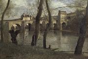 Corot Camille The bridge of Mantes china oil painting artist